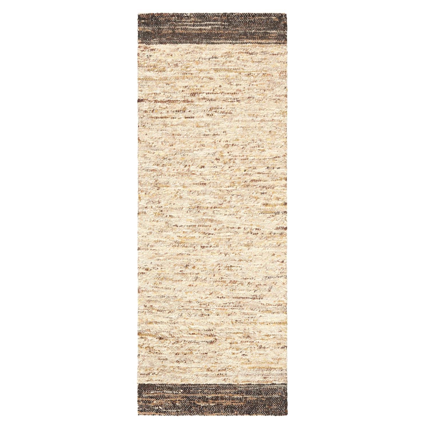 TOWN & COUNTRY Terra Montana Handcrafted Area Rug Beige/Dark Brown