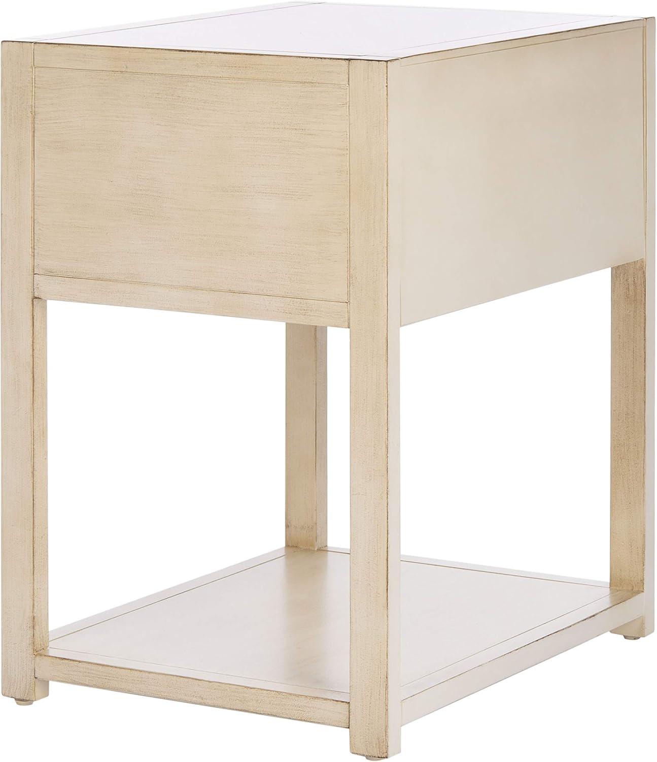 Yudi 1 Drawer 1 Shelf Nightstand  - Safavieh