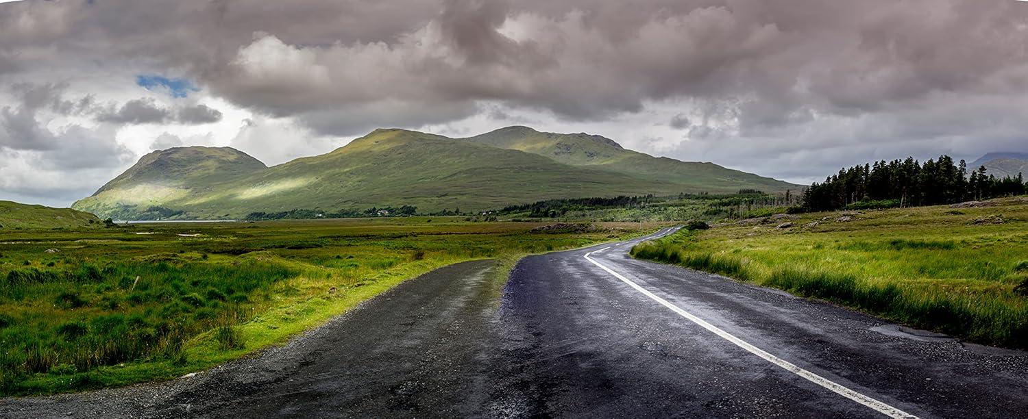 Ireland Touring Map with Scenic Routes and City Maps