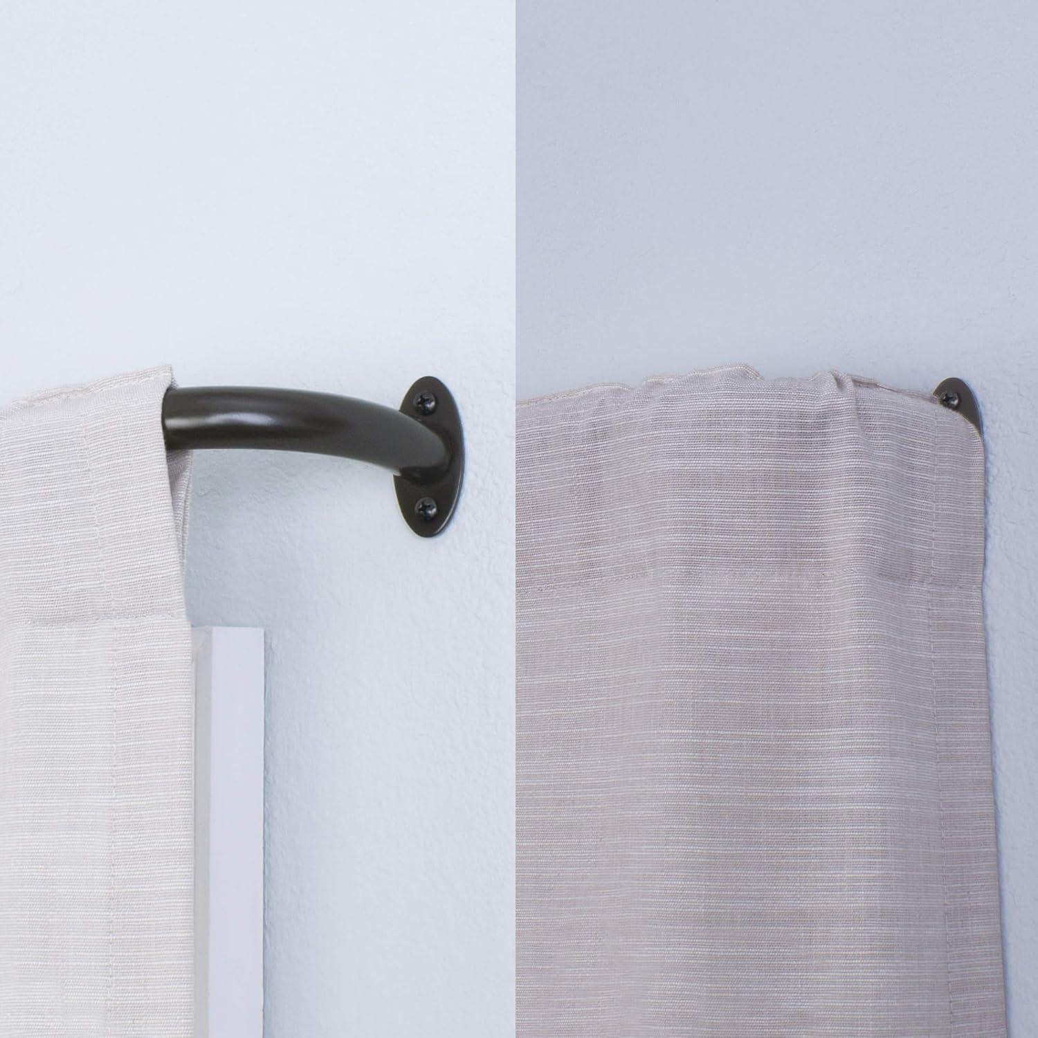 46-120" Better Homes and Gardens 3/4-inch Adjustable Outdoor Wrap-Around Rod Set