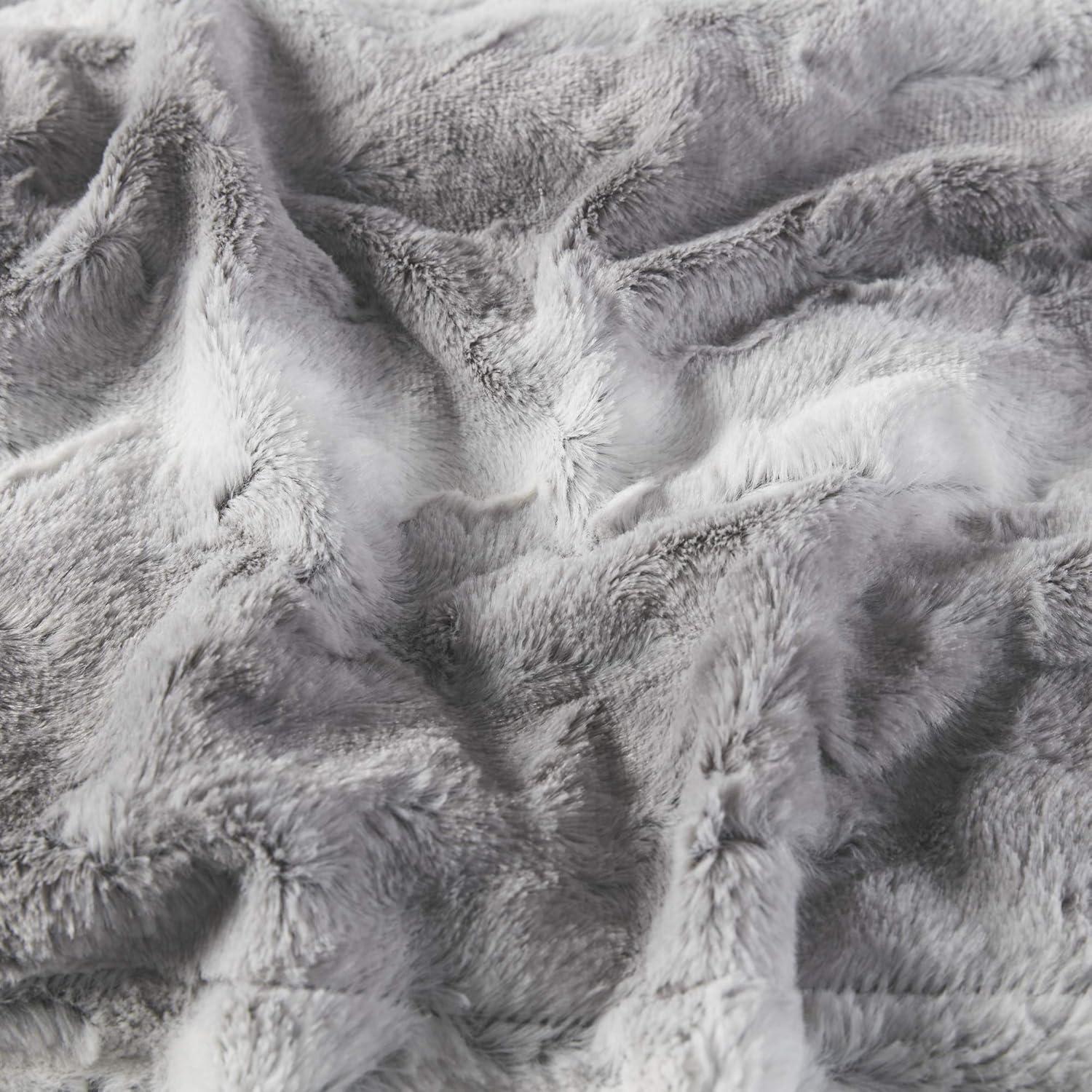Madison Park Zuri Oversized Faux Fur Throw
