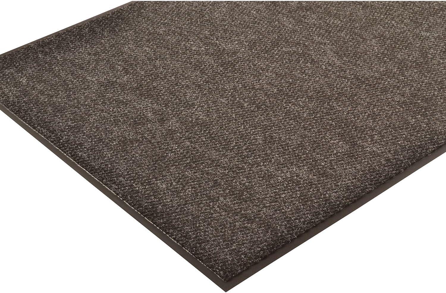 Charcoal Polypropylene and Vinyl 3' x 4' Entrance Mat