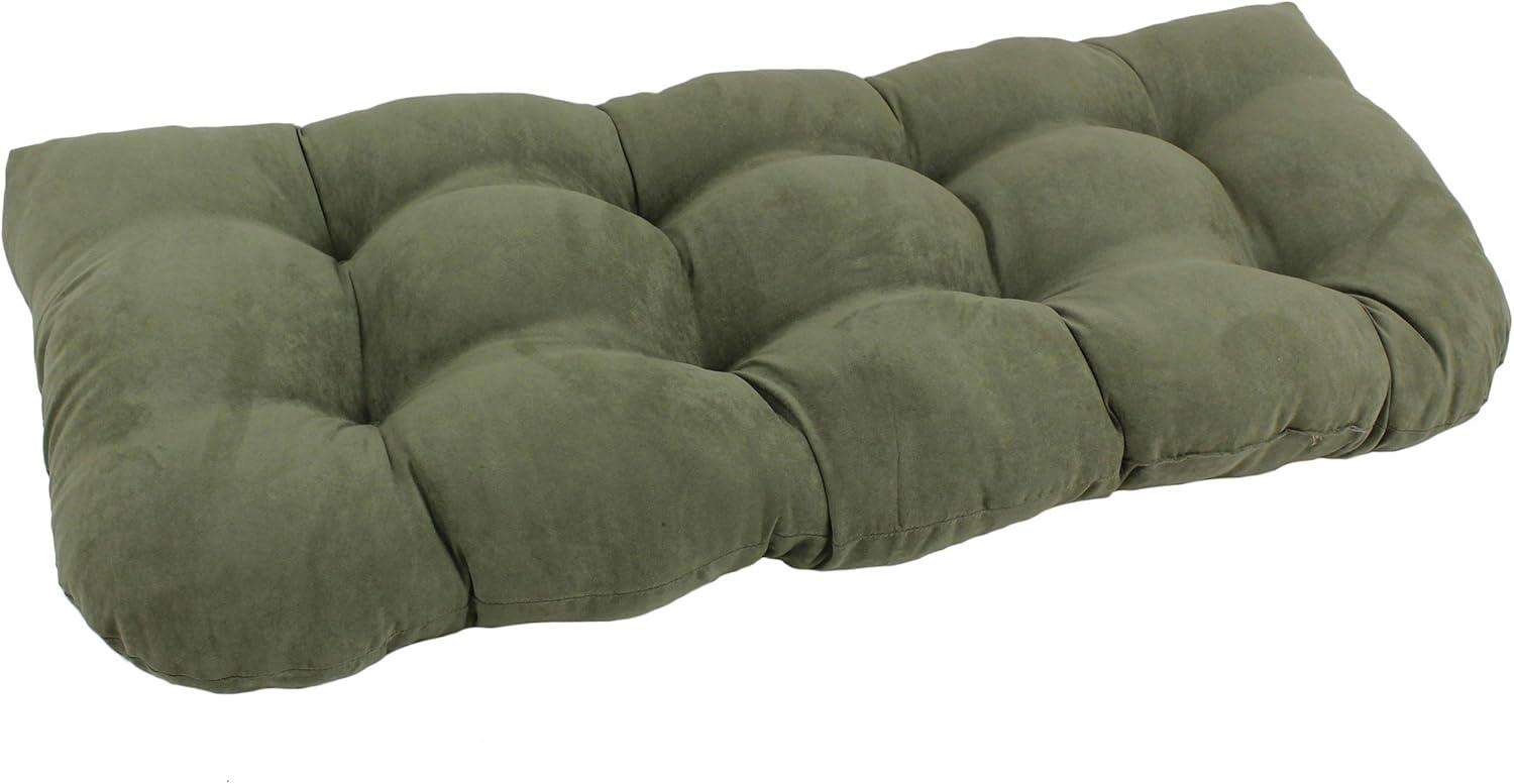 Blazing Needles 42-inch by 19-inch U-Shaped Micro Suede Polyester Tufted Settee/Bench Cushion