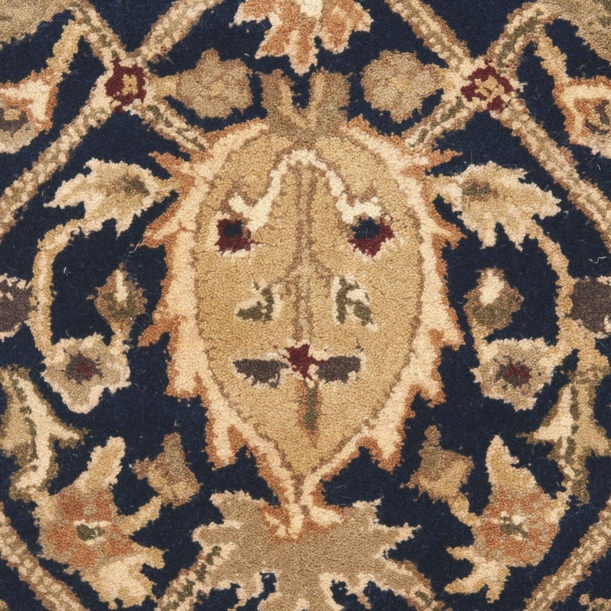 Persian Legend PL819 Hand Tufted Indoor Area Rug - 7'6"x9'6" - Blue/Gold - Safavieh