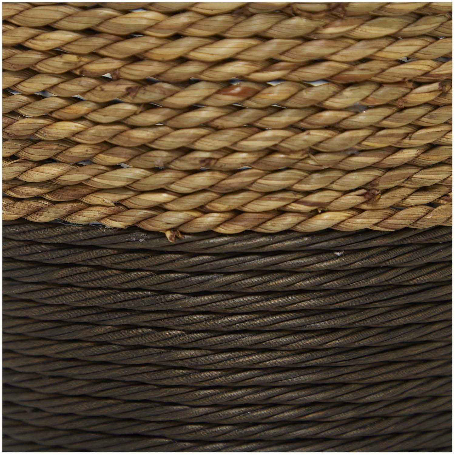 Deco 79 Bohemian Seagrass Amphora Vase, 10'' x 10'' x 21'', Brown (082413)