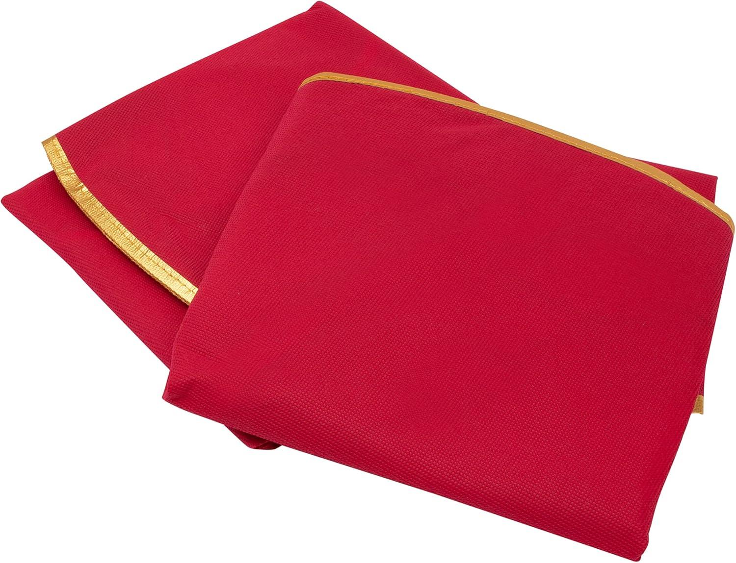 Simplify 2 Pack 30 Inch Christmas Holiday Wreath Bag in Red