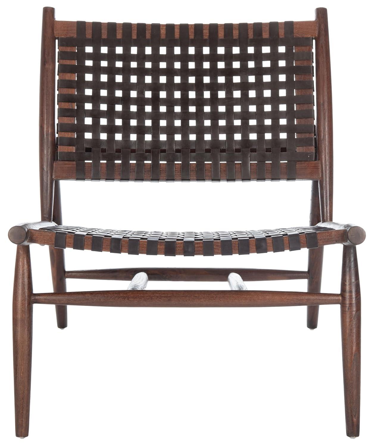 Soleil Accent Chair - ACH1001 - Brown/Brown - Safavieh