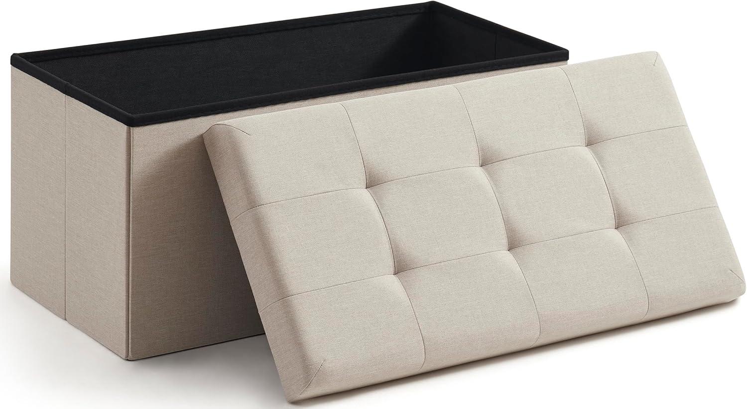 The Final Grab Inc. 30" Wide Faux Leather Tufted Rectangle Storage Ottoman & Reviews | Wayfair
