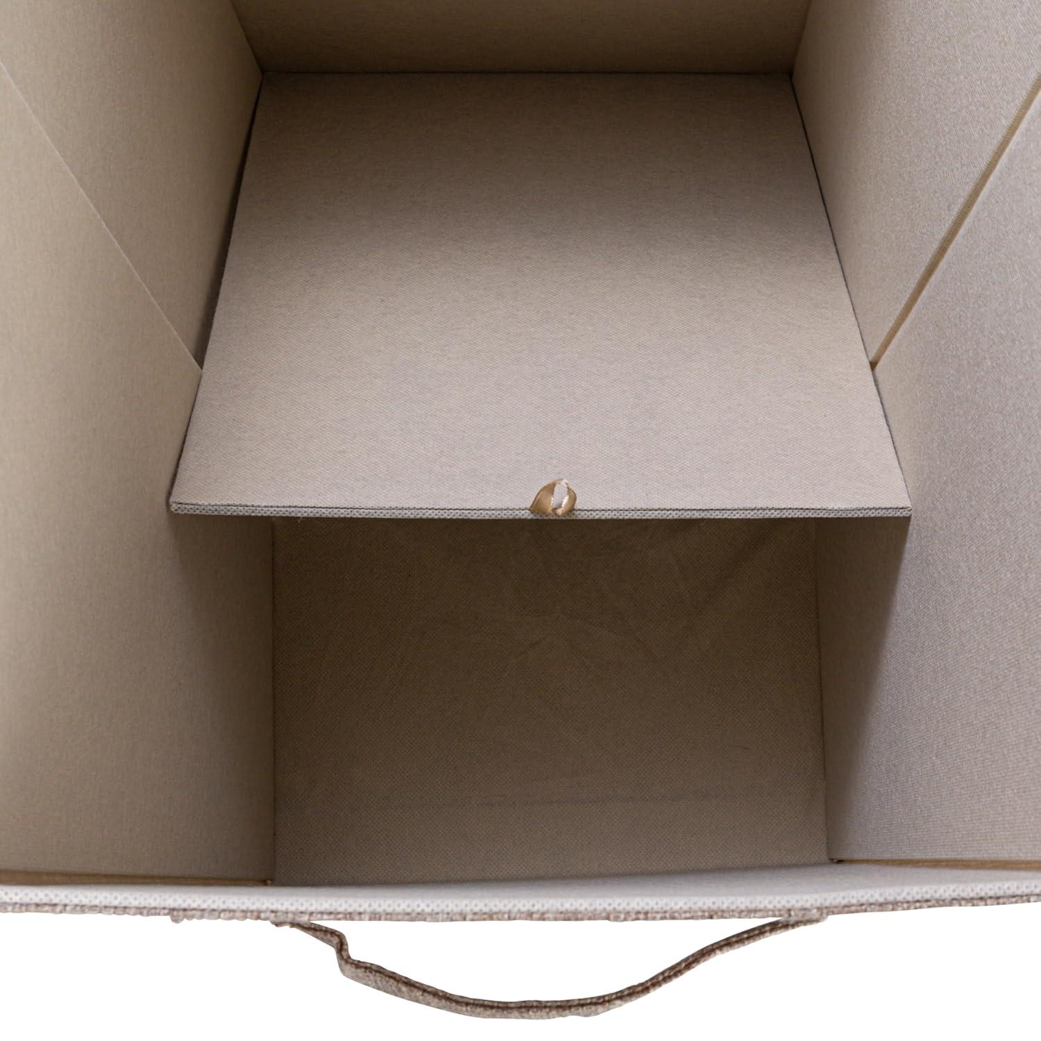 Household Essentials Rolling Laundry Hamper with Handles