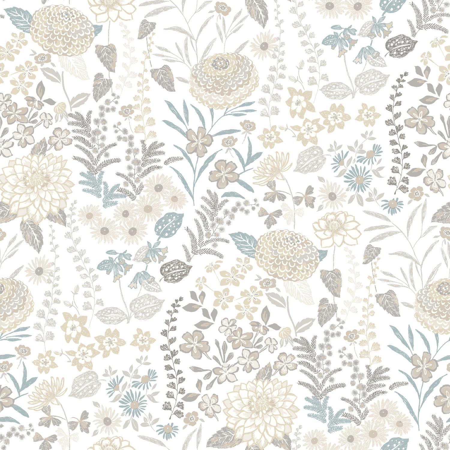 Peel & Stick Floral Roll