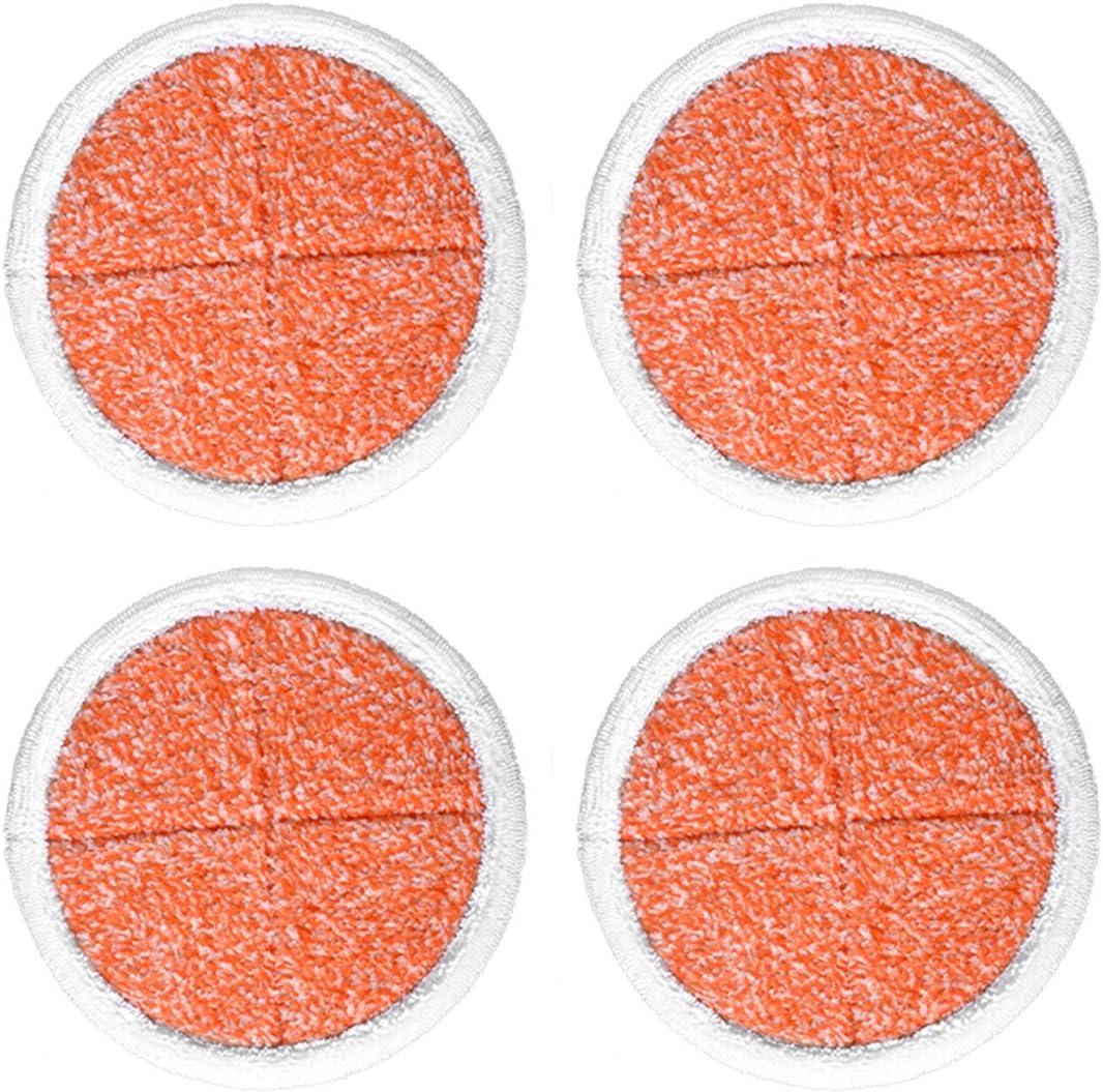 Replacement Bissell Spinwave 2039A 2124 Powered Hard Floor Mop 4 Packs Heavy Scrub Mop Pads