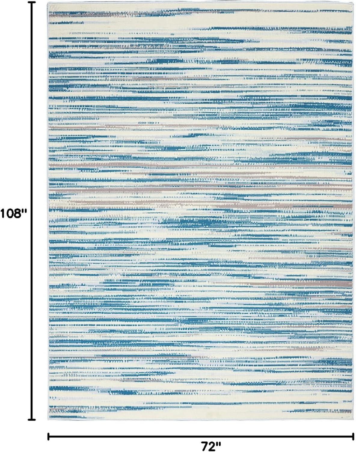 Nourison Jubilant Contemporary Stripes Area Rug