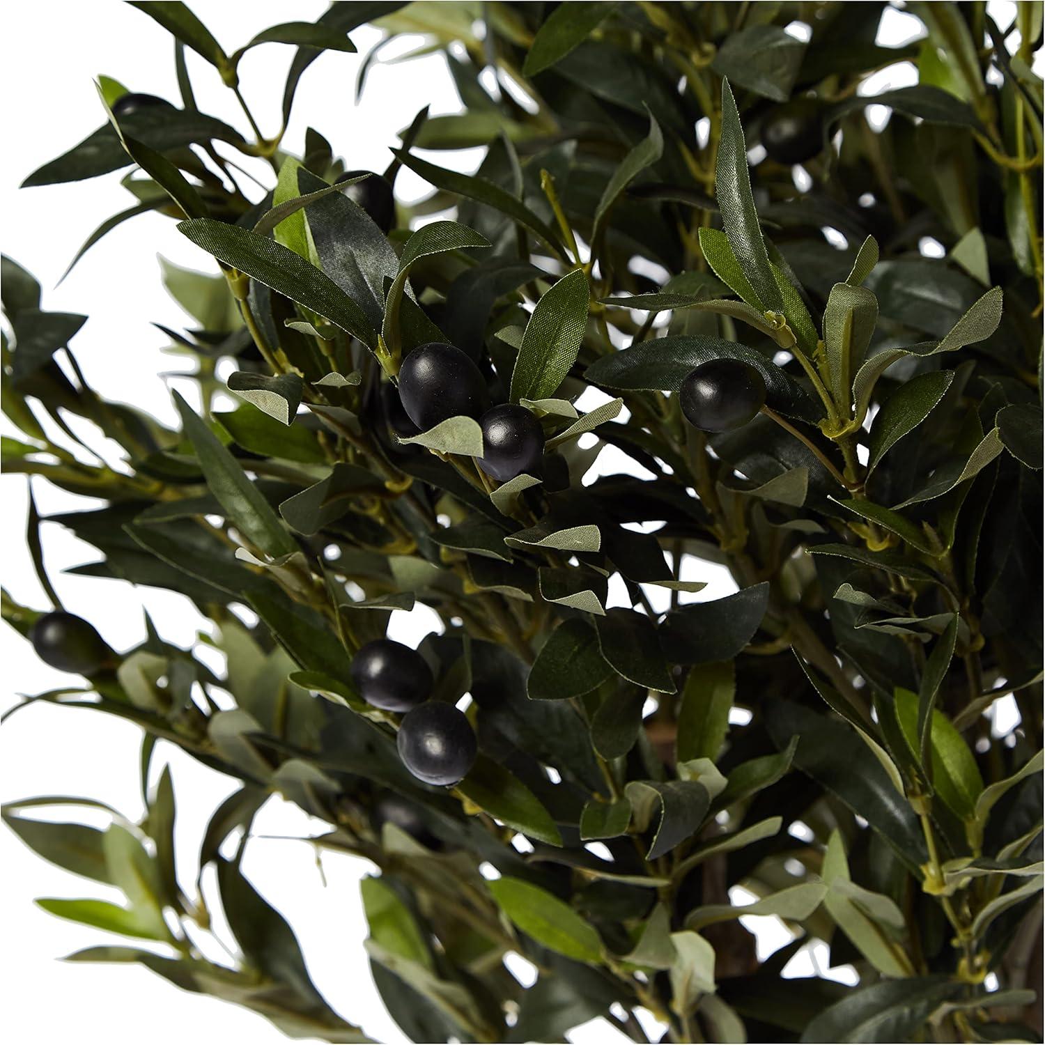 Nearly Natural 3.5’ Olive Artificial Tree in Nursery Planter