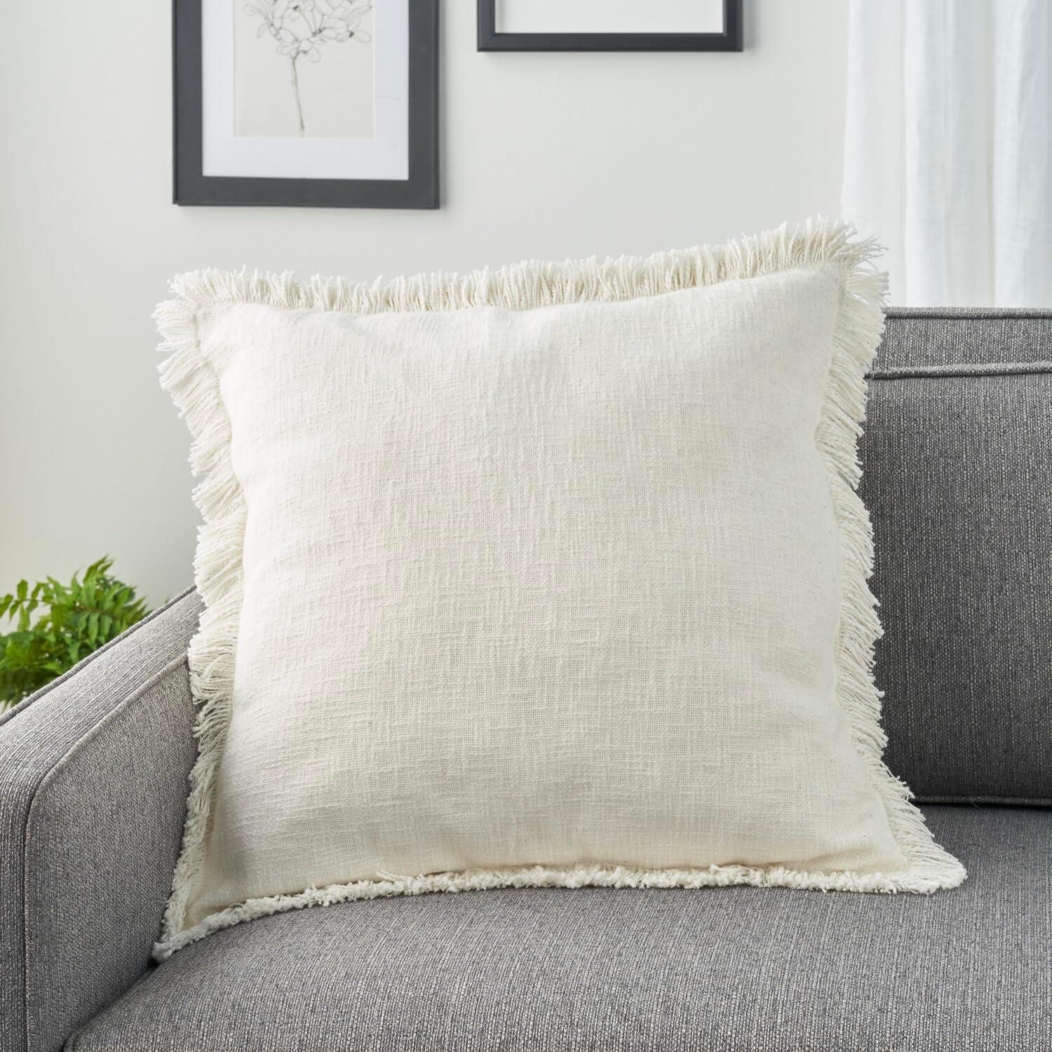 Printed Stonewash Throw Pillow - Nicole Curtis