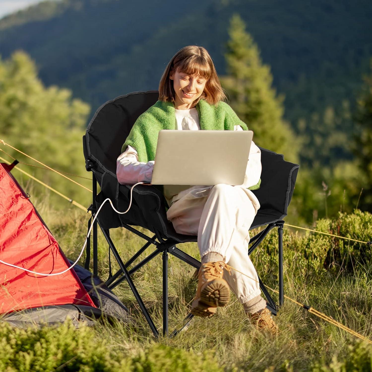 Arlmont & Co. Iyauna Folding Camping Chair