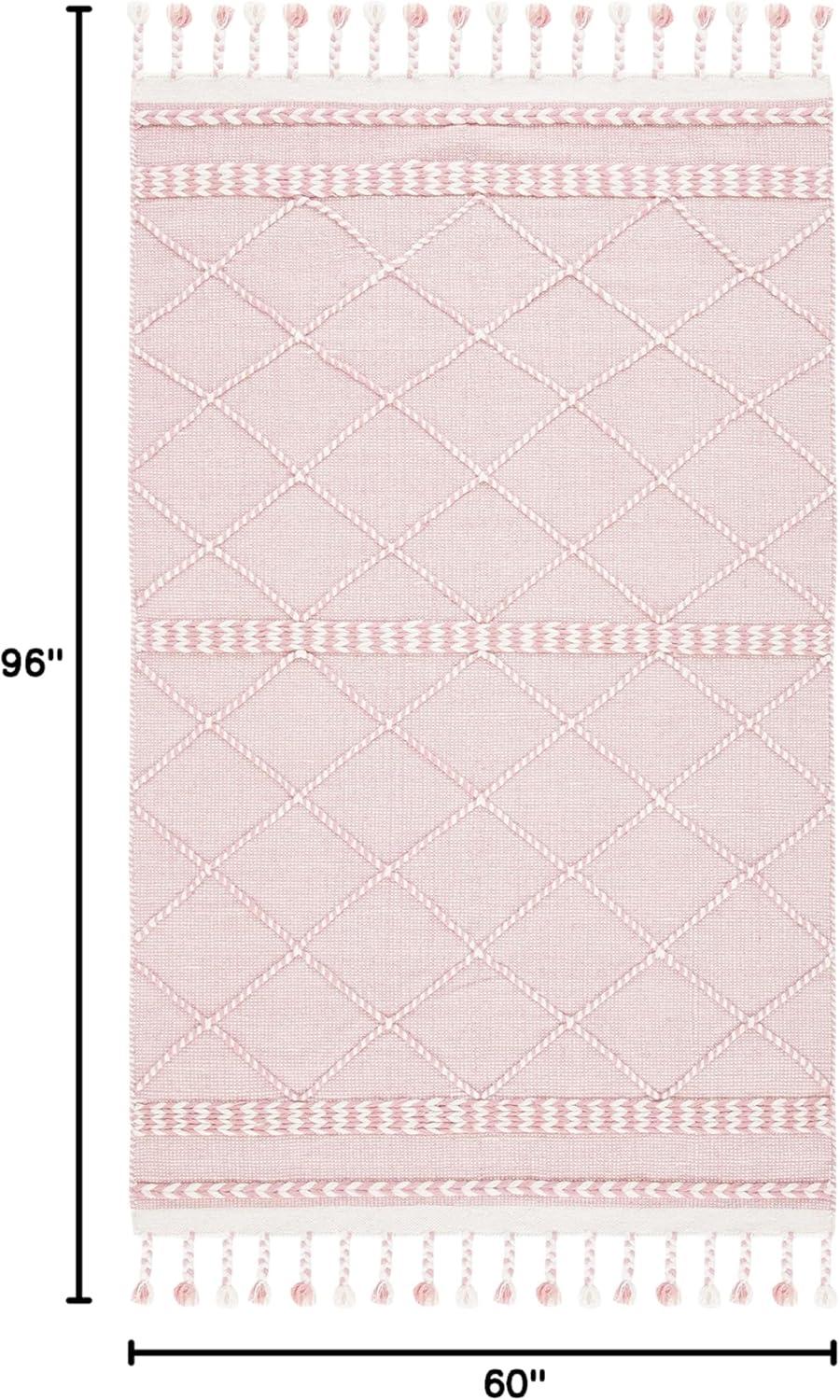 Casablanca CSB575 Hand Loomed Area Rug - Beige/Ivory - 5'x8' - Safavieh.