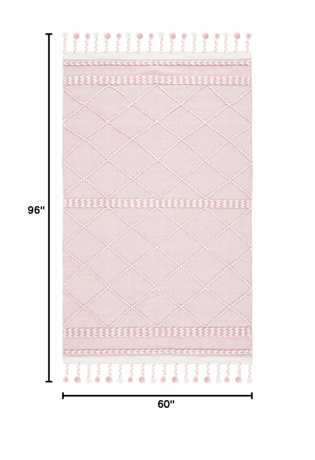 Casablanca CSB575 Hand Loomed Area Rug - Beige/Ivory - 5'x8' - Safavieh.