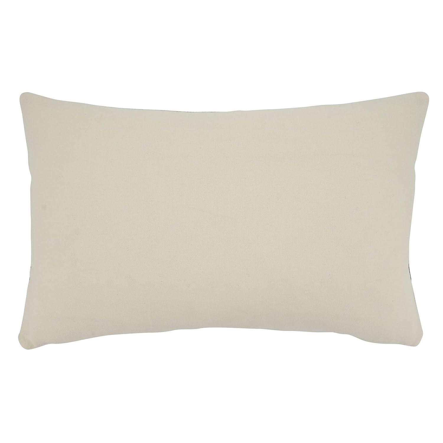 Saro Naviguer Collection Appliqued Cotton Throw Pillow
