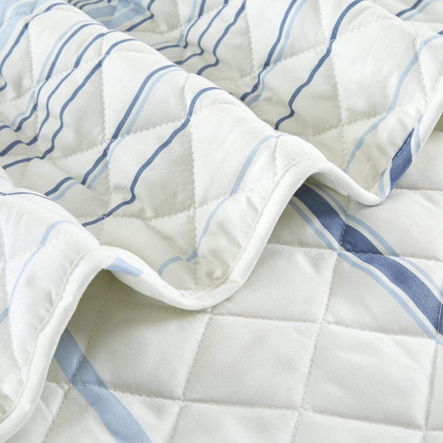 Market & Place Sofia No Striped Quilt Set
