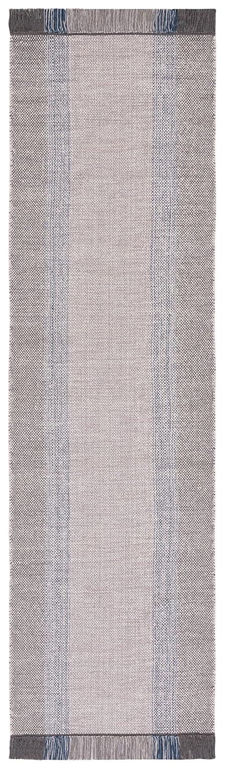 Montauk MTK301 Hand Woven Runner Rug - Blue/Grey - 2'3"x12' - Safavieh.