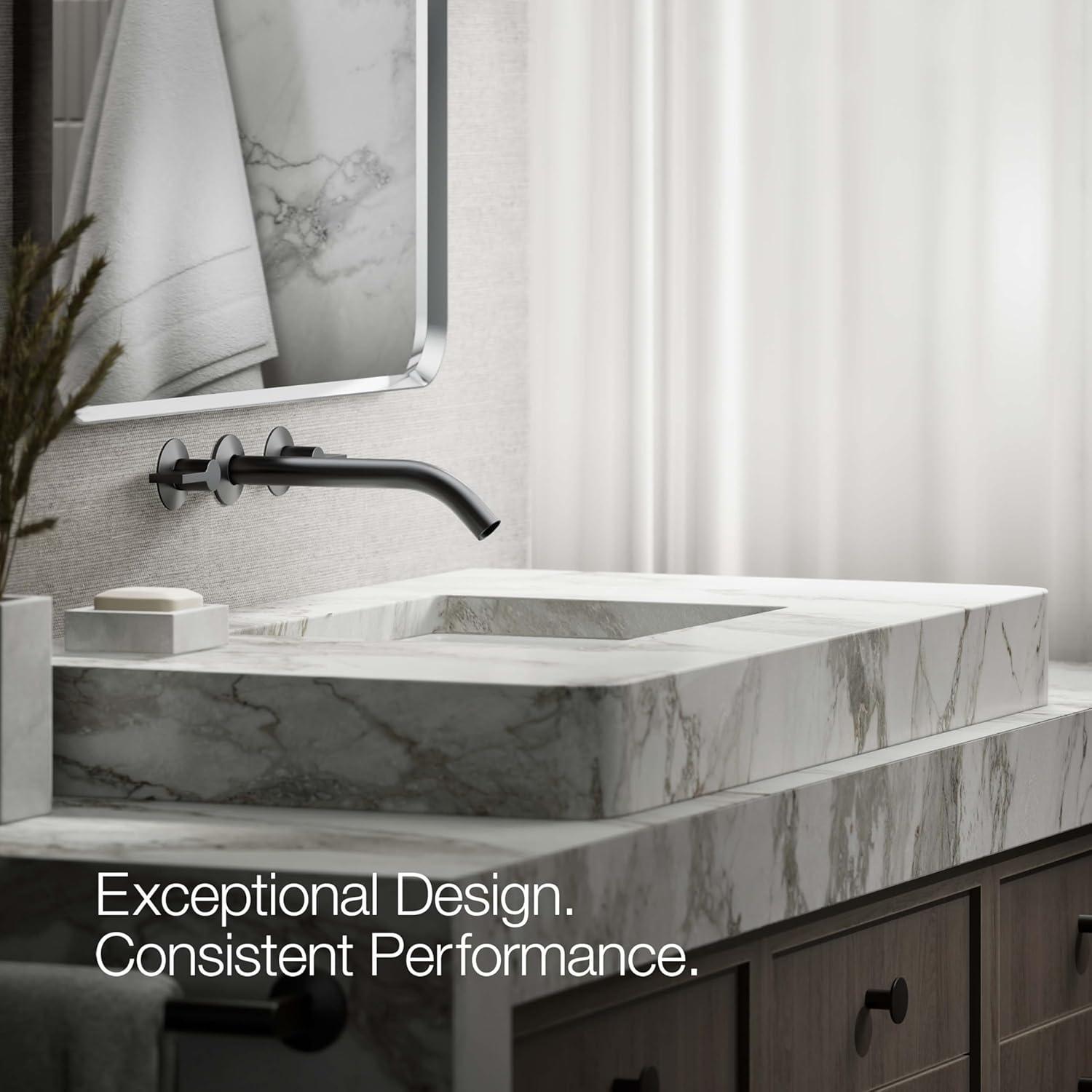 Components Wall-Mount Bathroom Sink Faucet Trim
