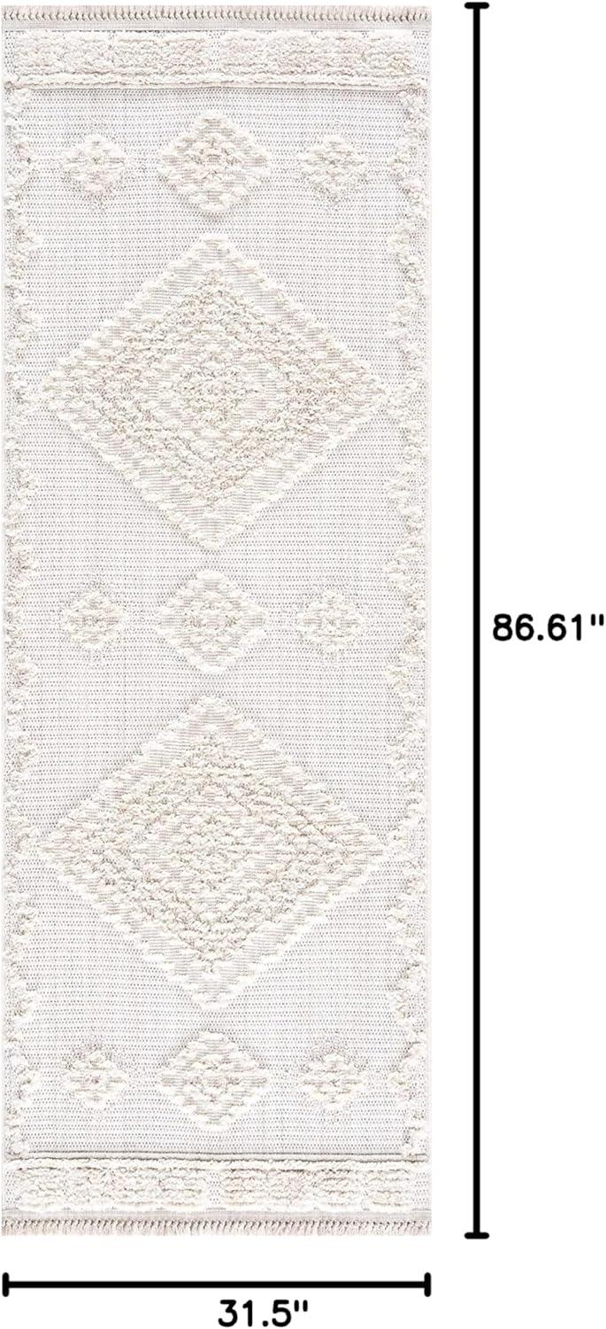 Hauteloom Rosales Cream High&Low Area Rug