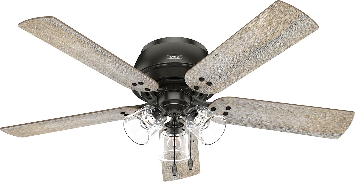 Shady Grove 52" 5 - Blade Ceiling Fan With Lights And Pull Chain