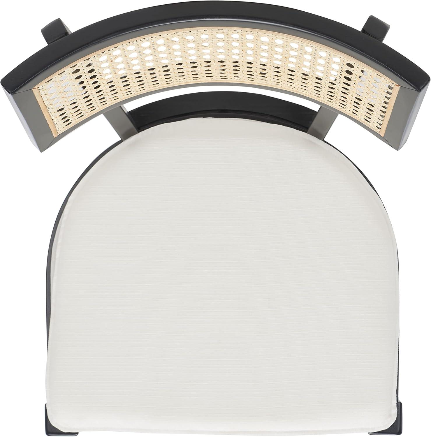 Galway Cane Dining Chair - DCH1007 - Black/Natural - Safavieh