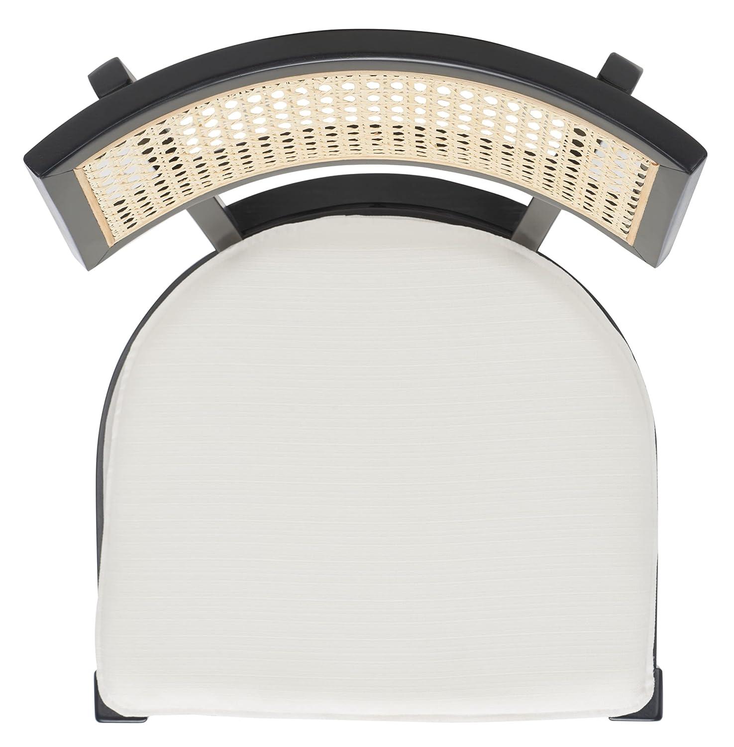 Galway Cane Dining Chair - DCH1007 - Black/Natural - Safavieh