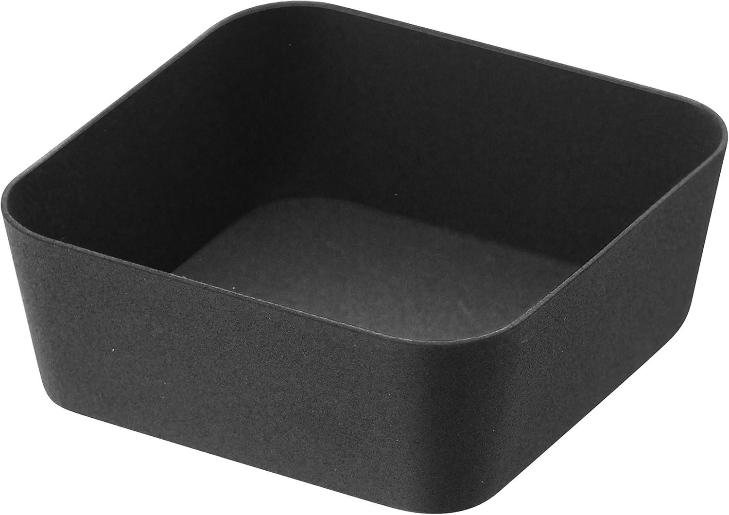 Yamazaki Minimalist Black Metal Vanity Accessory Tray