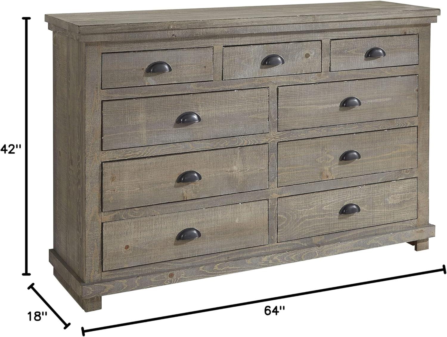 Wolferstorn 9 Drawer 64" W Dresser