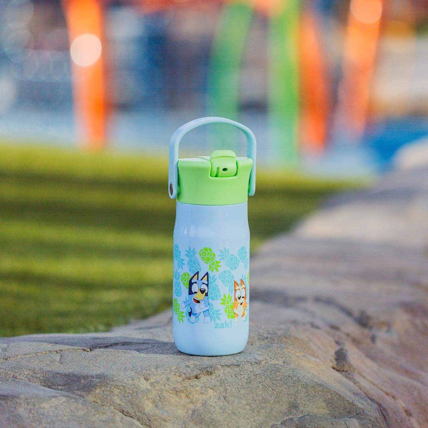 Zak Designs Bluey Encore 14oz Stainless Steel Double Wall Vacuum Harmony Bottle