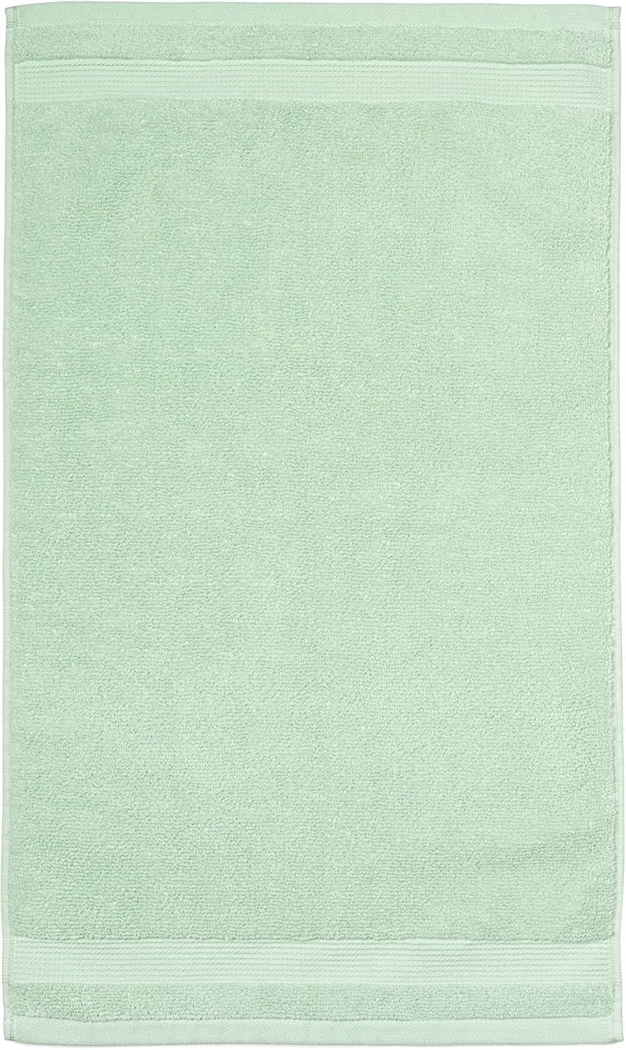 Mint Green 100% Cotton 6-Piece Bath Towel Set