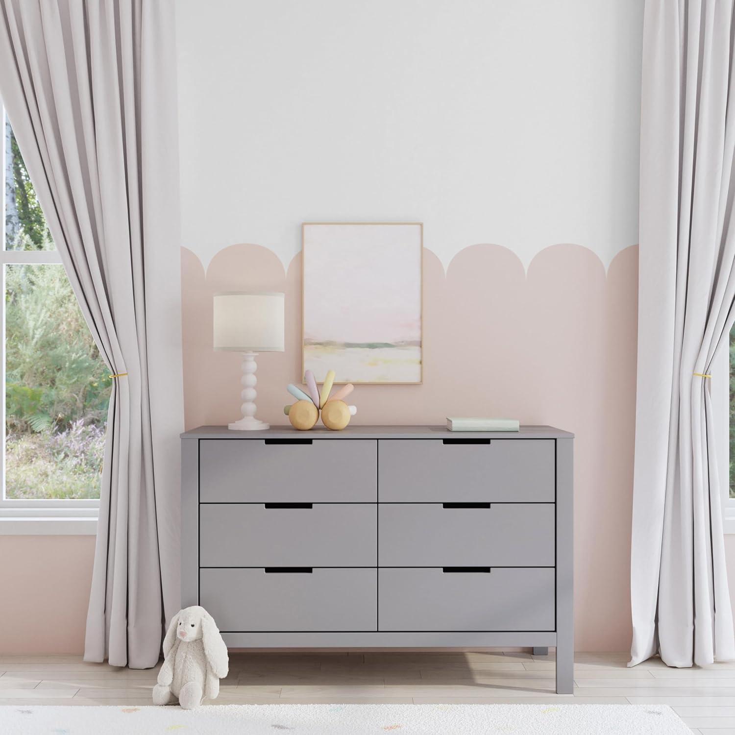 Colby 6 Drawer 51.25" W Double Dresser