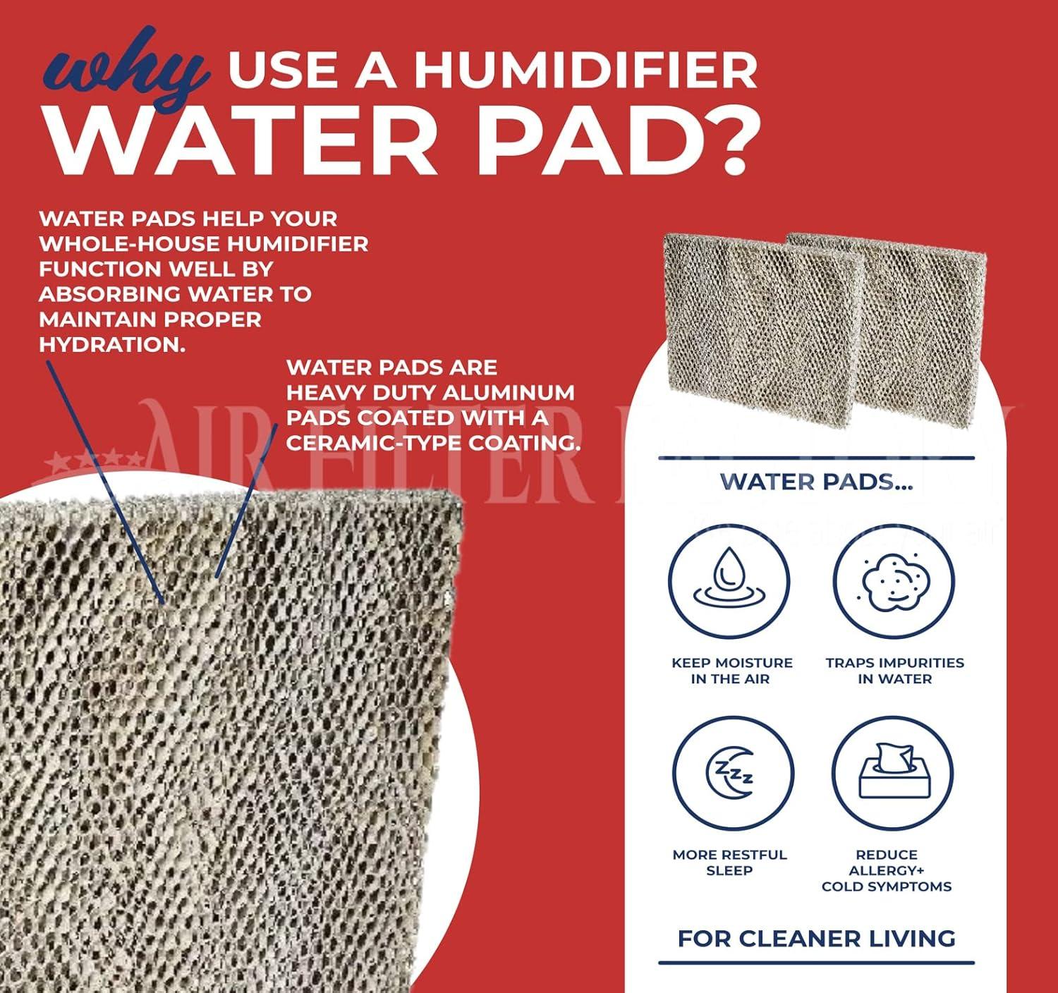 Air Filter Factory Replacement for Honeywell HC26E1004, HC26A1008 Humidifier Filter 2-Pack