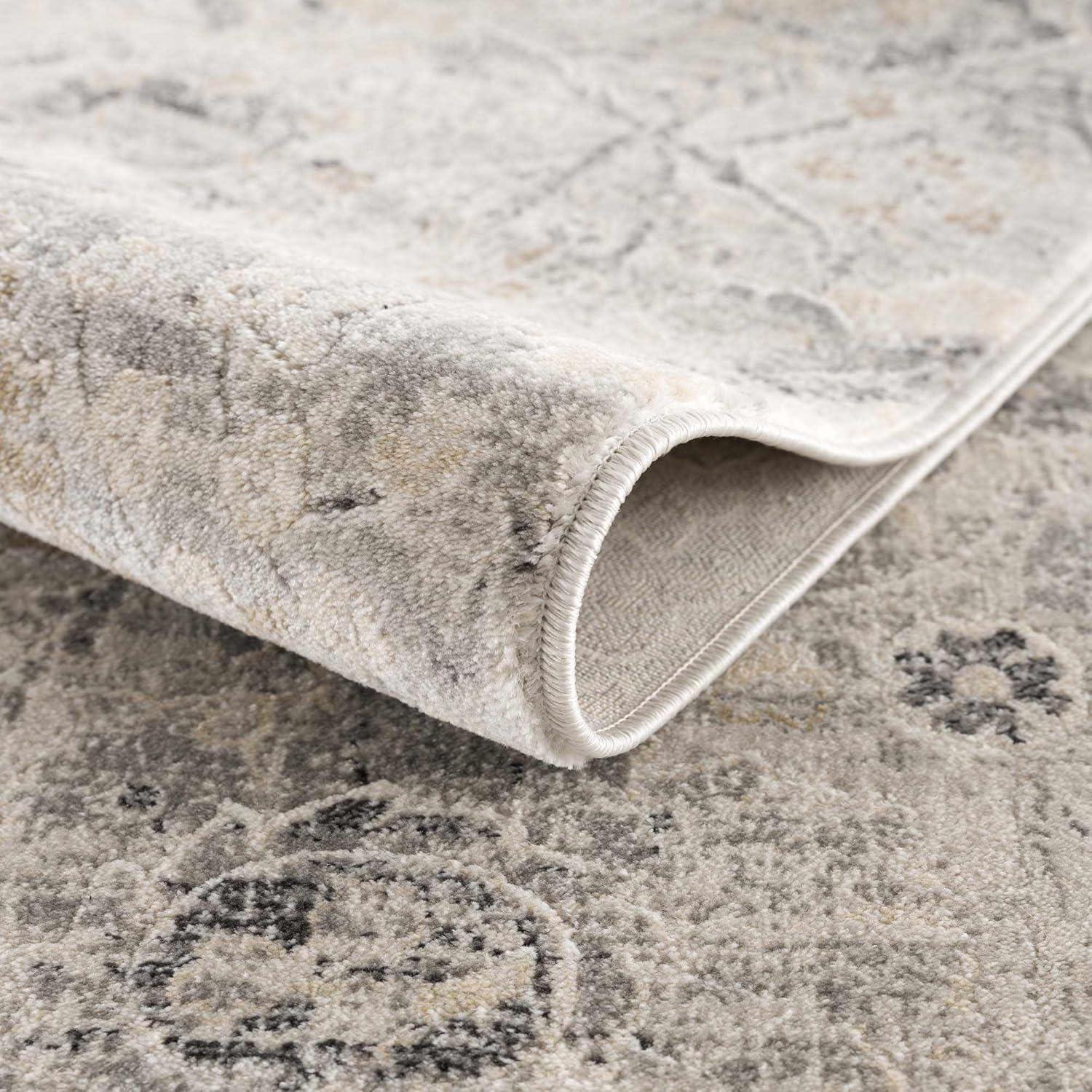 Hauteloom Rectangle Area Rug   Charcoal