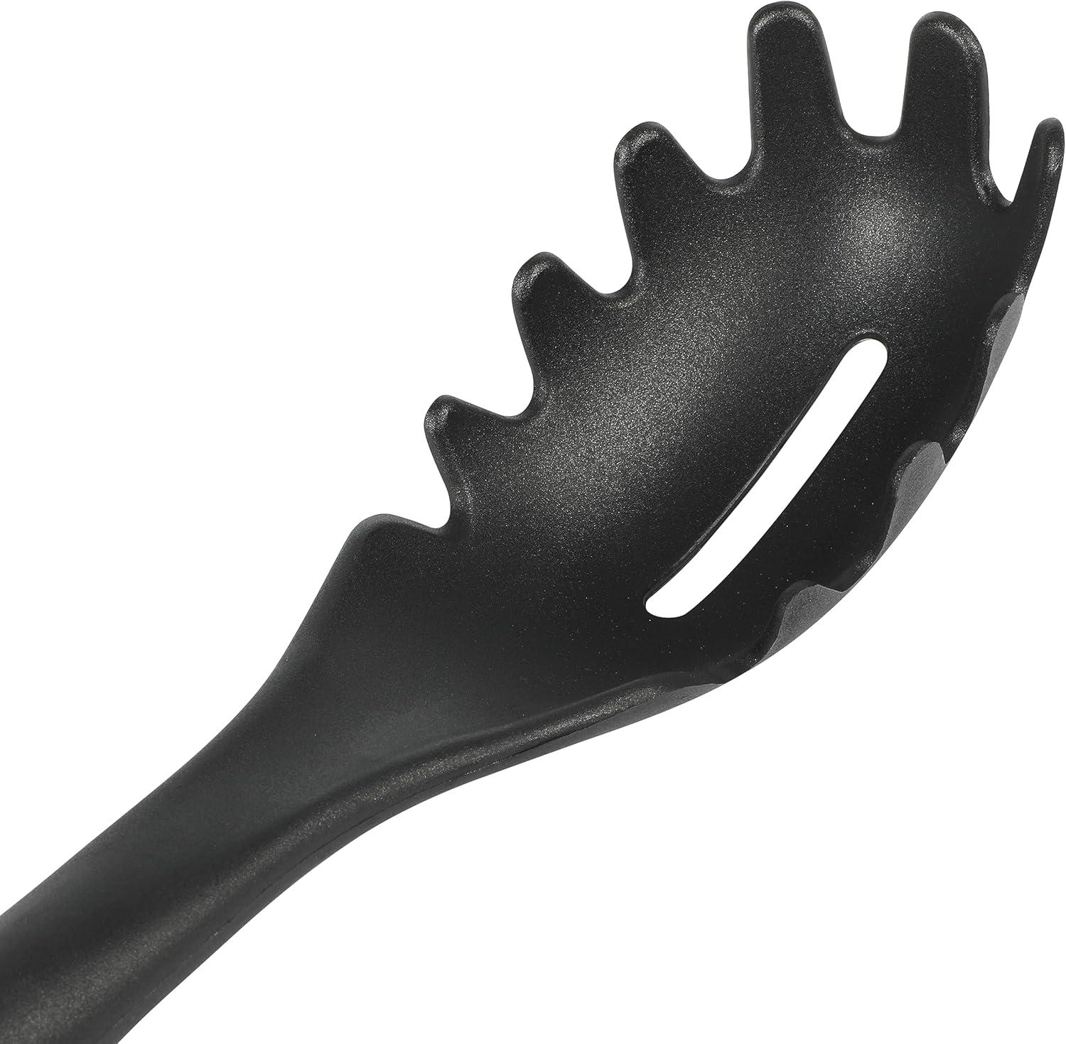 Stainless Steel and Nylon Pasta Server with Ergonomic Handle