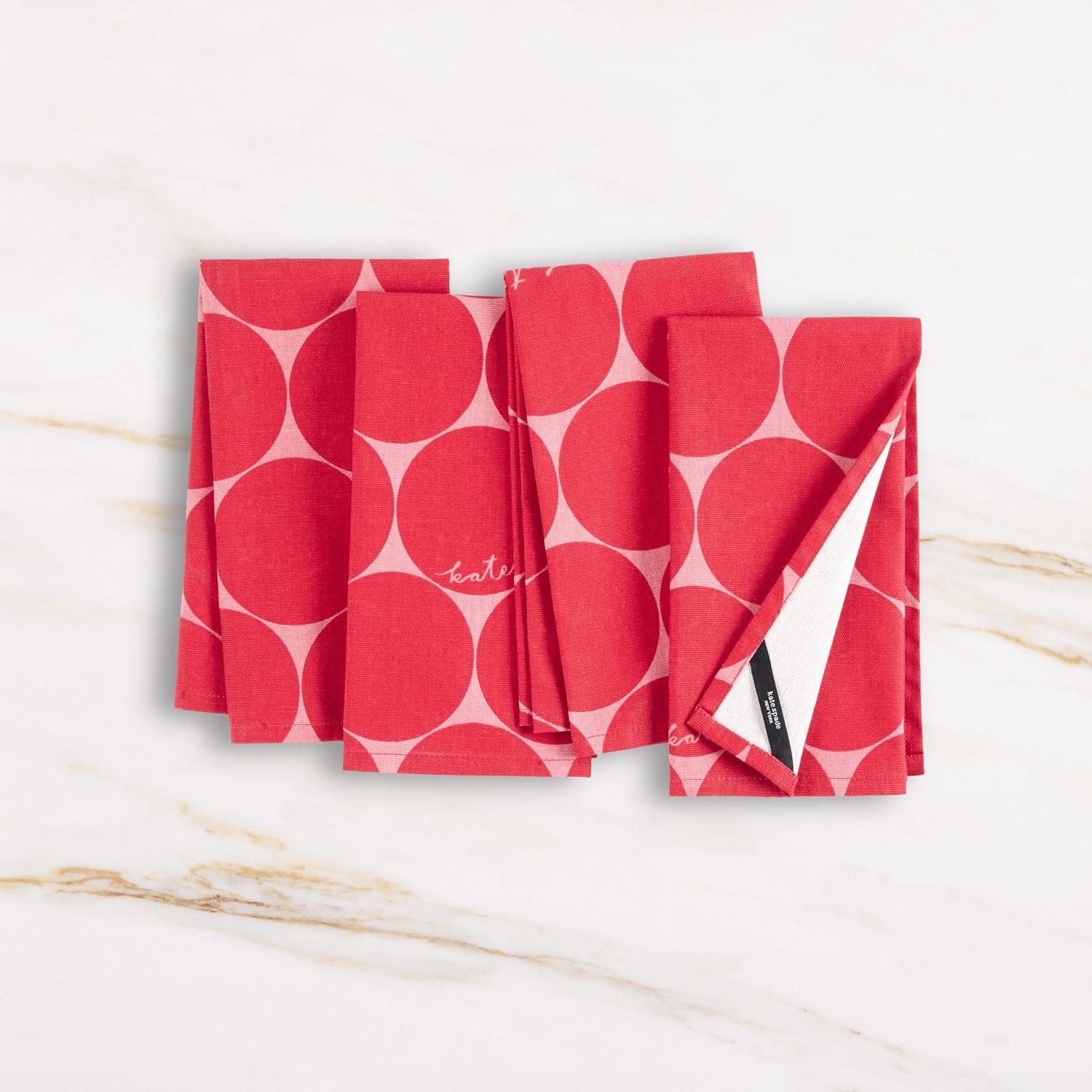 KATE SPADE NEW YORK Joy Dot Napkin Set  (Set of 4)