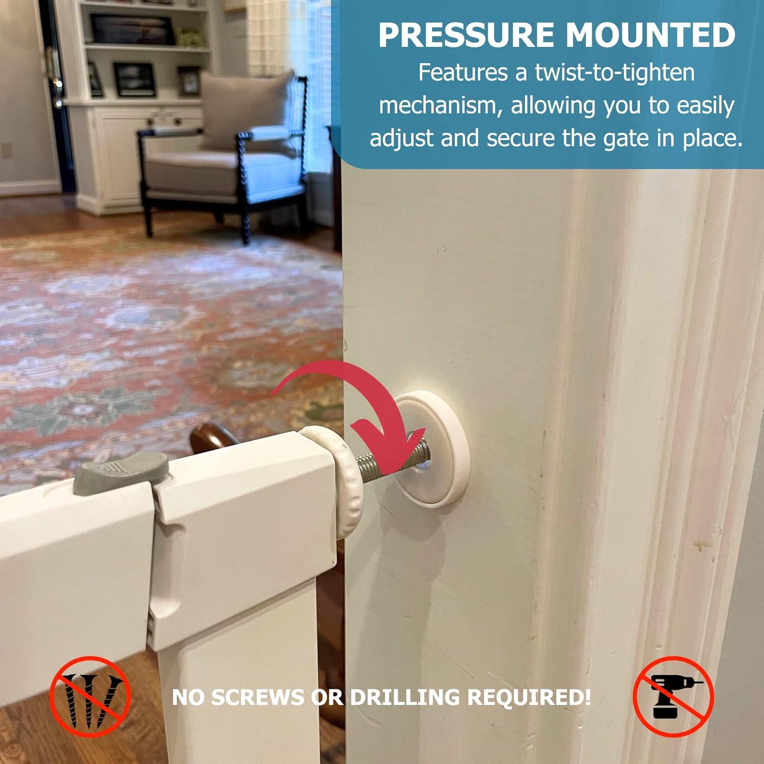 Cardinal Gates Pressure Mounted Baby & Pet Gate