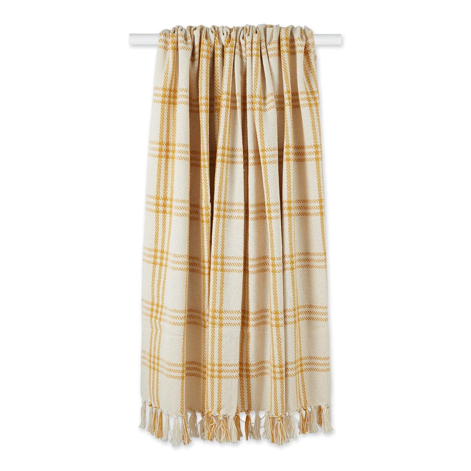 Design Imports Hand Woven Throw Blanket
