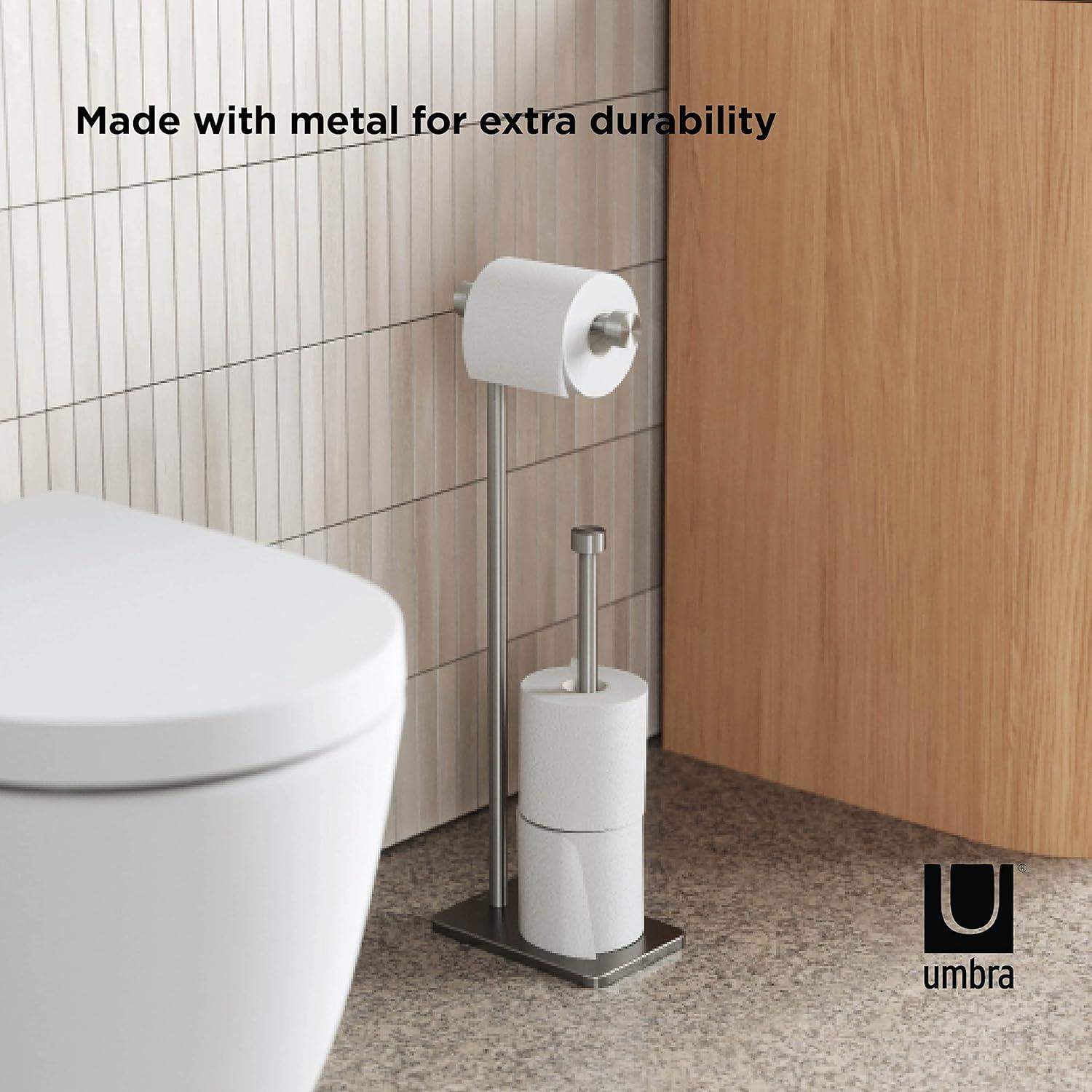 Umbra Cappa Toilet Paper Holder & Reserve