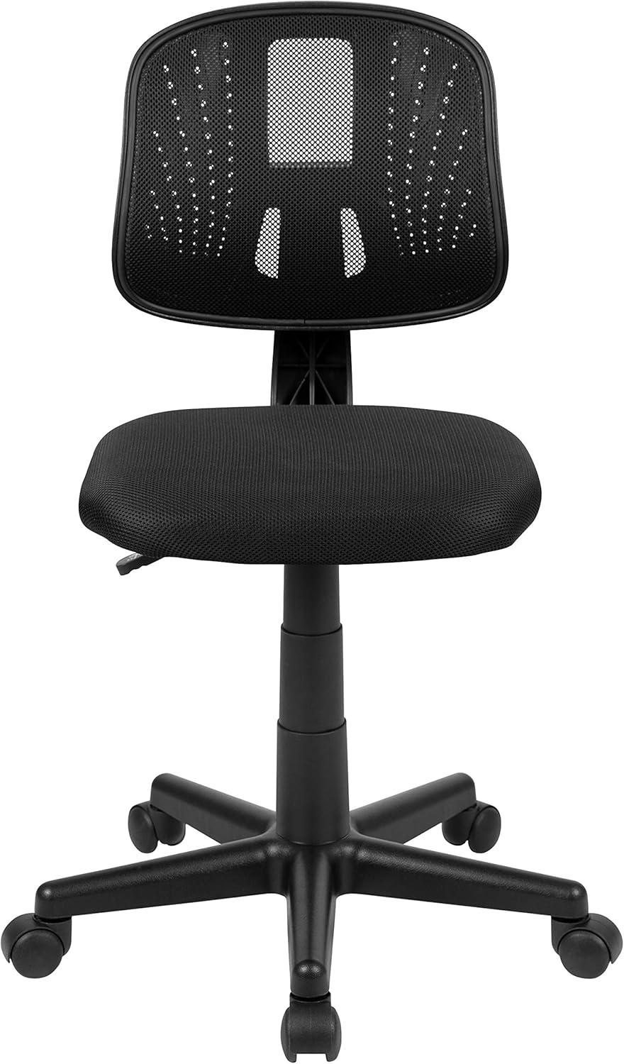 Flash Furniture Meridian Mid-Back Swivel Mesh Task Office Chair with Pivot Back