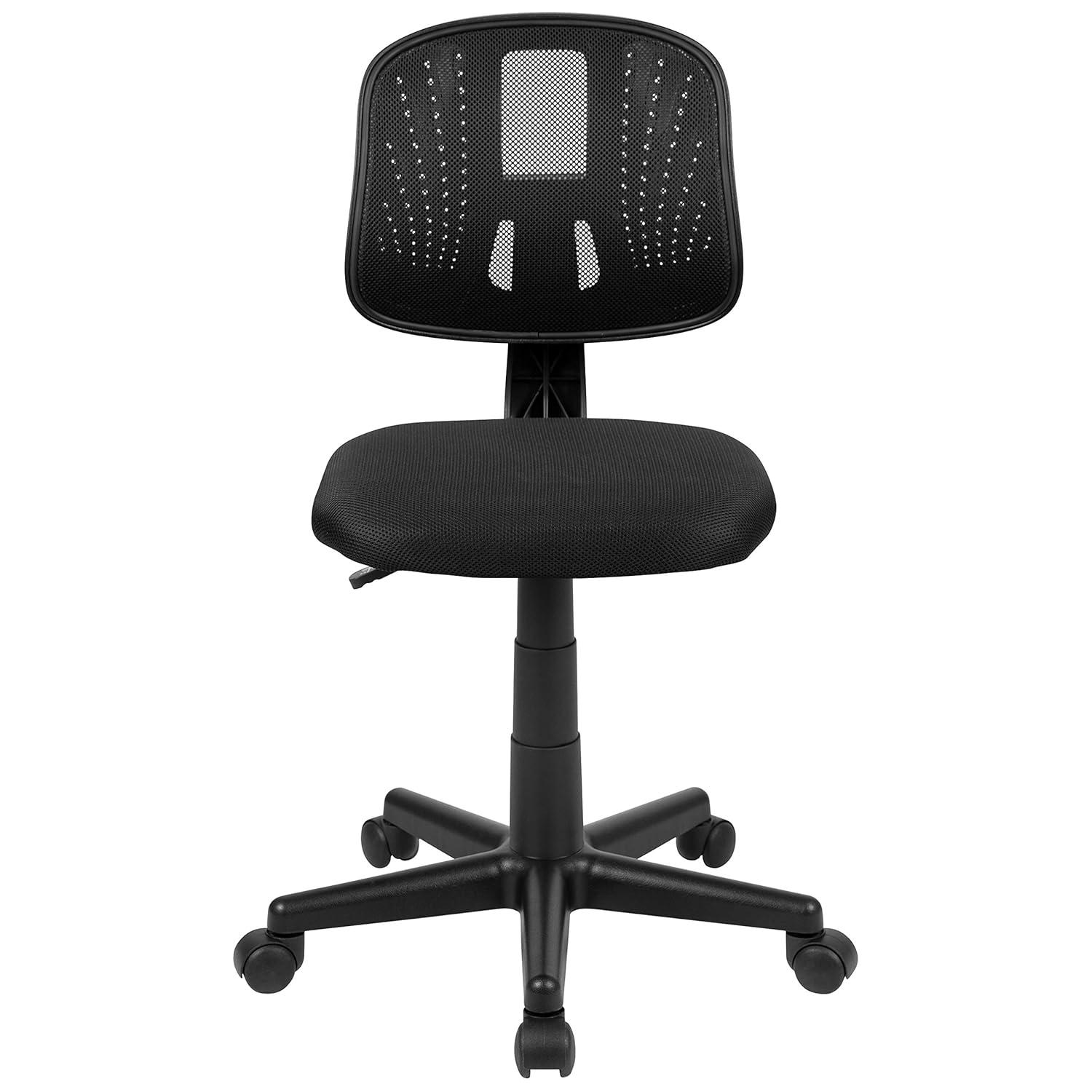 Flash Furniture Meridian Mid-Back Swivel Mesh Task Office Chair with Pivot Back