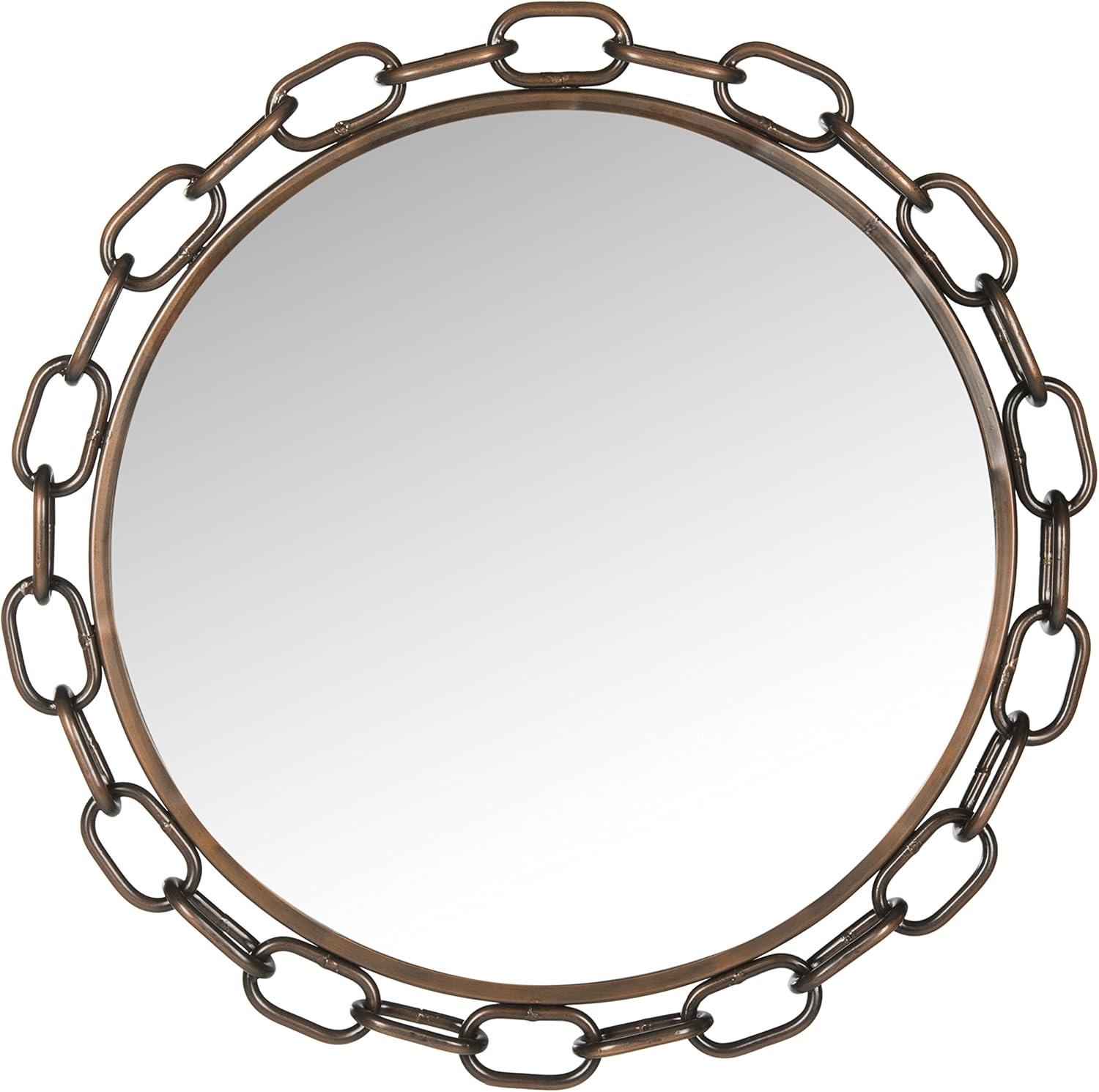 Metal Flat Wall Mirror