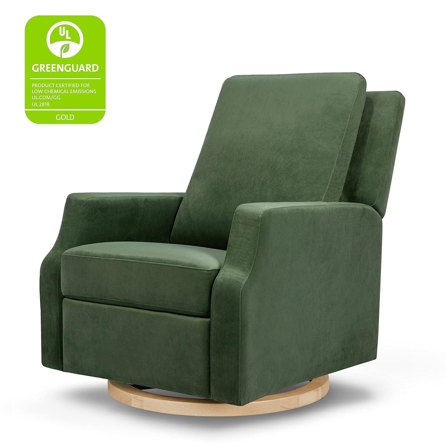 Crewe Upholstered Swivel Reclining Glider