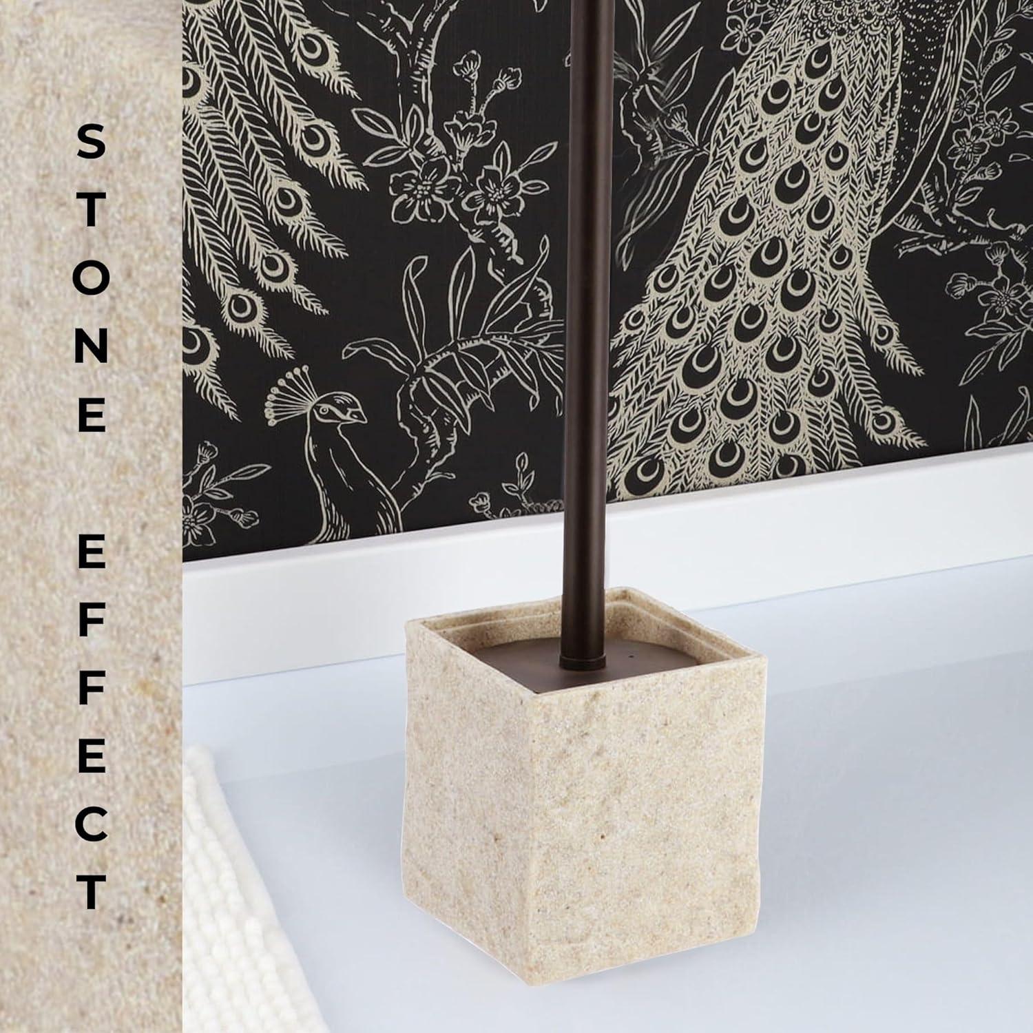 Evideco Evideco Resin Toilet Brush And Holder