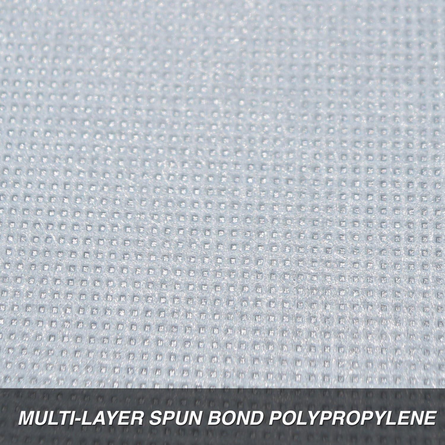 Gray Polypropylene Water-Resistant Truck Cover for SUVs