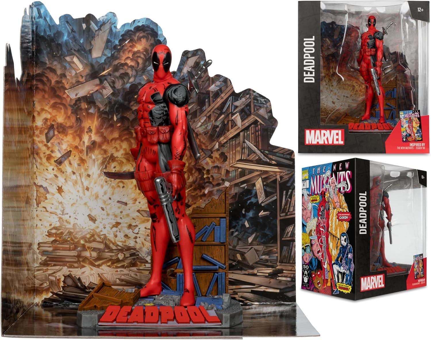 Marvel Deadpool 1:10th Scale Action Figure with Art Card