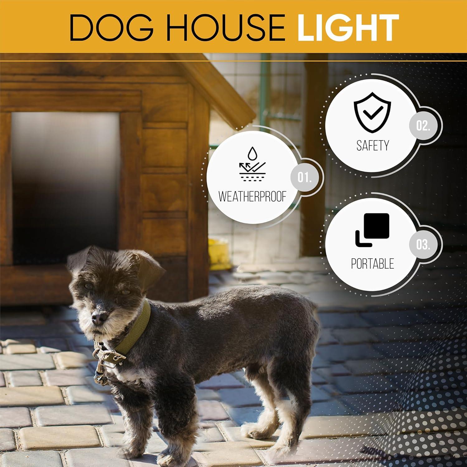 Exterior Motion Sensor Lights Solar for Portable Toilet, Dog House, Shed Light 65 Lumens ‎BICSL20-02