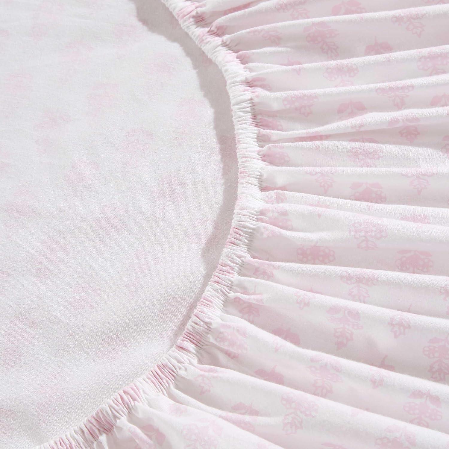 Laura Ashley Laura Ashley Printed Cotton Percale Sheet Set